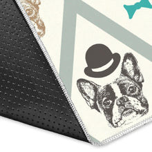 Load image into Gallery viewer, French Bulldog Tuxedo Pattern Area Rug
