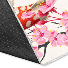 Load image into Gallery viewer, Colorful Koi Fish Carp Fish and Sakura Pattern Area Rug
