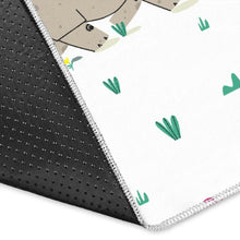 Load image into Gallery viewer, Cute Rhino pattern background Area Rug
