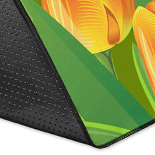 Load image into Gallery viewer, Tulip Orange Pattern Print Design TP07 Area Rugs
