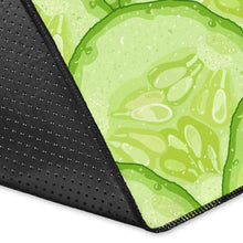 Load image into Gallery viewer, Cucumber Pattern Print Design CC04 Area Rugs
