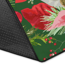 Load image into Gallery viewer, Poinsettia Pattern Print Design POT03 Area Rugs
