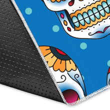 Load image into Gallery viewer, Suger Skull Rose Pattern Area Rug
