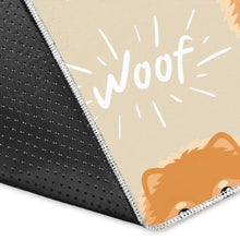 Load image into Gallery viewer, Cute brown pomeranian puppy  Area Rug
