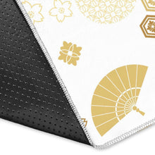 Load image into Gallery viewer, Gold Fan Japanese Pattern Area Rug
