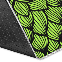 Load image into Gallery viewer, Green hop patternn Area Rug
