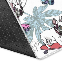 Load image into Gallery viewer, French Bulldog Skating Pattern Area Rug
