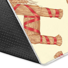 Load image into Gallery viewer, Yule Goat or Christmas goat Pattern Area Rug
