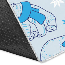 Load image into Gallery viewer, Polar Bear Pattern Blue Background Area Rug
