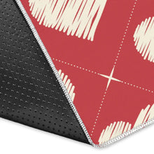 Load image into Gallery viewer, Heart Red Pattern Area Rug
