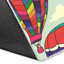 Load image into Gallery viewer, Hot Air Balloon Pattern Background Area Rug

