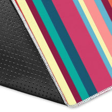 Load image into Gallery viewer, Rainbow Stripe Pattern Area Rug
