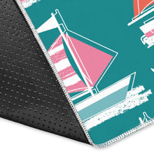 Load image into Gallery viewer, Cute sailboat pattern Area Rug

