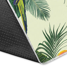 Load image into Gallery viewer, Beautiful parrot palm leaves pattern Area Rug
