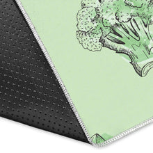 Load image into Gallery viewer, broccoli sketch pattern Area Rug

