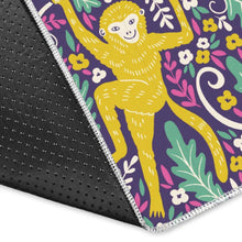 Load image into Gallery viewer, Cute yellow monkey leaves pattern Area Rug
