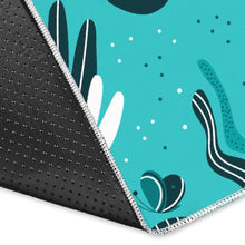 Load image into Gallery viewer, Green Cactus Pattern Area Rug
