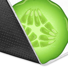 Load image into Gallery viewer, Sliced Cucumber Pattern Area Rug
