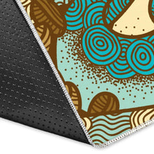 Load image into Gallery viewer, Coffee Bean Pattern Graphic Ornate Area Rug
