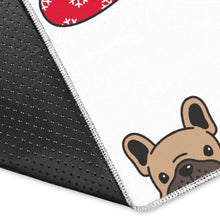 Load image into Gallery viewer, French Bulldog in Sock Pattern Area Rug
