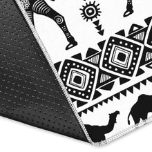 Load image into Gallery viewer, Camel polynesian tribal pattern Area Rug
