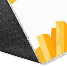 Load image into Gallery viewer, French fries white paper box pattern Area Rug
