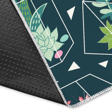 Load image into Gallery viewer, Cactus glass terrarium pattern Area Rug
