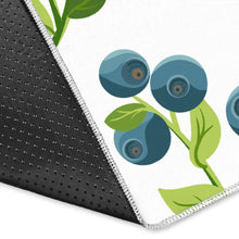 Load image into Gallery viewer, blueberry white background Area Rug
