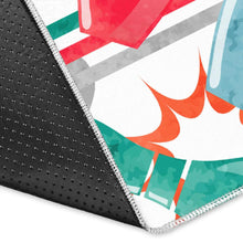 Load image into Gallery viewer, Watercolor bowling pattern Area Rug
