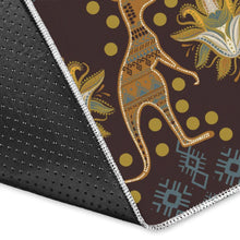 Load image into Gallery viewer, Kangaroo Aboriginal Theme Pattern  Area Rug
