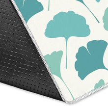 Load image into Gallery viewer, Green ginkgo leaves pattern Area Rug
