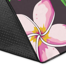 Load image into Gallery viewer, Pink Plumeria Pattern Print Design PM019 Area Rugs

