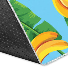 Load image into Gallery viewer, banana leaves banana design pattern Area Rug
