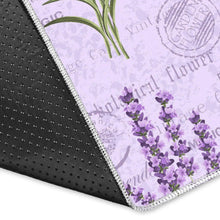 Load image into Gallery viewer, Lavender Pattern Background Area Rug
