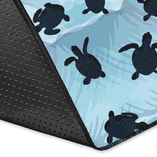 Load image into Gallery viewer, Sea Turtle Pattern Print Design T011 Area Rugs
