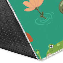 Load image into Gallery viewer, Cute frog dragonfly design pattern Area Rug
