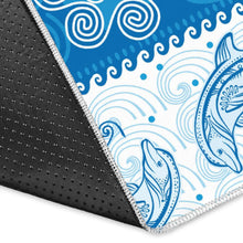 Load image into Gallery viewer, Dolphin Tribal Pattern Area Rug
