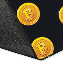 Load image into Gallery viewer, Bitcoin Pattern Print Design DO04 Area Rugs
