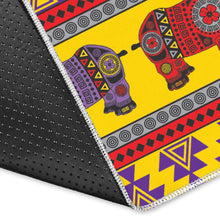 Load image into Gallery viewer, Rhino African Afro Dashiki Adinkra Kente Ethnic Motifs Area Rug
