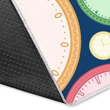 Load image into Gallery viewer, Colorful clock background Area Rug
