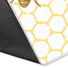 Load image into Gallery viewer, Bee honeycomb seamless design pattern Area Rug
