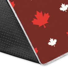 Load image into Gallery viewer, Canadian Maple Leaves Pattern background Area Rug

