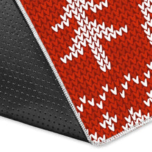 Load image into Gallery viewer, Deer Sweater Printed Red Pattern Area Rug
