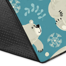 Load image into Gallery viewer, Bear Pattern Print Design BE04 Area Rugs
