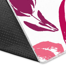 Load image into Gallery viewer, pink sketch tulip pattern Area Rug
