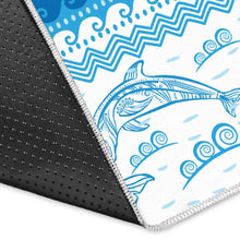 Load image into Gallery viewer, Dolphin Tribal Pattern Ethnic Motifs Area Rug
