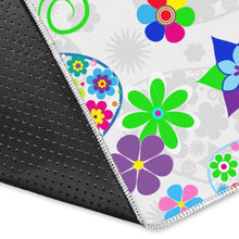 Load image into Gallery viewer, Dragonfly Color Flower Pattern Area Rug
