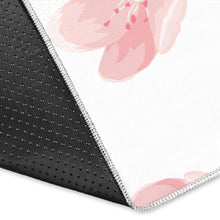 Load image into Gallery viewer, Pink sakura cherry blossom pattern Area Rug
