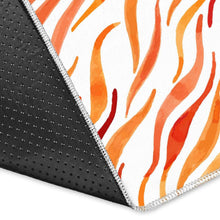 Load image into Gallery viewer, Fire flame watercolor pattern Area Rug
