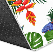 Load image into Gallery viewer, Heliconia Butterfly Leaves Pattern Area Rug
